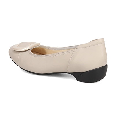 ミッシー デ ミッシー missy des missy  大き目バックルが特徴のカジュアルパンプス　MMD7521 OAK 23.0