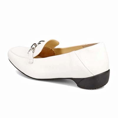 ミッシー デ ミッシー missy des missy モールドソール・ビットモカパンプス   MMD7524 WHITE 23.0