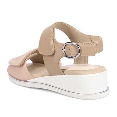 ミッシーデミッシー missy des missy EVA加工ソールのスポーツサンダル  MMD7526 LightPink/Beige M　(23.0～23.5)