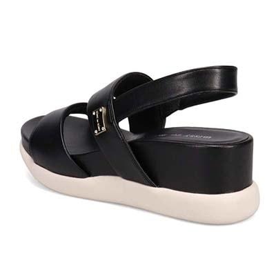 ミッシーデミッシー missy des missy ウェッジヒールサンダル　MMD8000 BLACK M　(23.0～23.5)