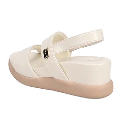 ミッシーデミッシー missy des missy ウェッジヒールサンダル　MMD8000 OFF-WHITE M　(23.0～23.5)