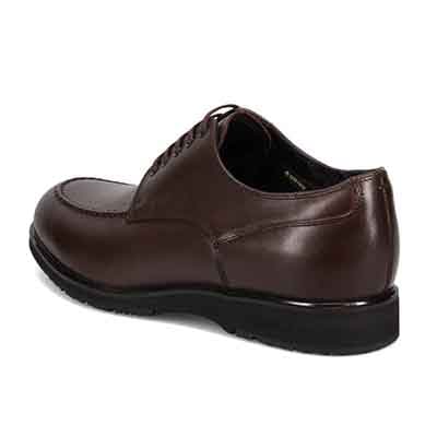 【GORE-TEX×防滑】madras Walk「Recovery Shiatsu Insole」搭載　指圧効果により血行をよくする。ゴアテックス搭載  防滑  幅広4E ラウンド 外羽根ユーチップドレスカジュアルシューズ　MW7410HR D-BROWN 25.0