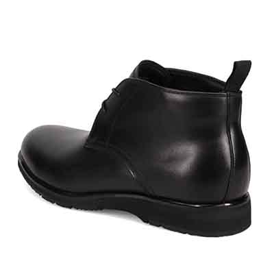 【GORE-TEX×防滑】madras Walk「Recovery Shiatsu Insole」搭載　指圧効果により血行をよくする。ゴアテックス搭載   防滑  幅広4E ラウンド ドレスカジュアルブーツ　MW7414HR BLACK 25.0
