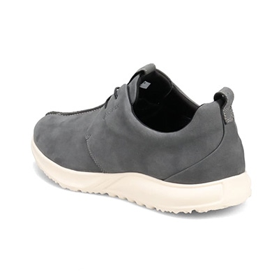 【GORE-TEX】マドラスウォーク madras Walk 「Recovery Shiatsu Insole」搭載で指圧効果により血行をよくする。　全天候快適な ゴアテックスレザースニーカー　MW7601R GRAY-NUBUK 25.0