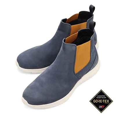 【GORE-TEX】マドラスウォーク madrasWalk　全天候快適なサイドゴア・カジュアルブーツ  MW7604 NAVY-N 25.0