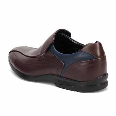 【GORE-TEX】マドラスウォーク madras Walk 「Recovery Shiatsu Insole」搭載で指圧効果により血行をよくする。　全天候快適な ゴアテックススリッポン・カジュアルシューズ　MW7702AR	 D-BROWN/NAVY 25.0