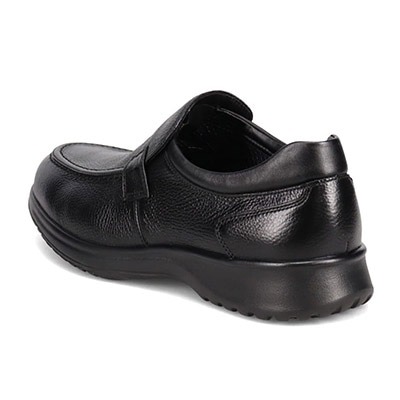 【GORE-TEX】マドラスウォーク madras Walk 「Recovery Shiatsu Insole」搭載で指圧効果により血行をよくする。 甲ゴムスリップオン カジュアルシューズ MW8009R BLACK 25.0