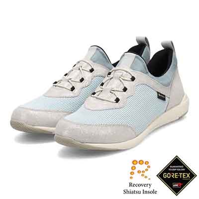 【GORE-TEX】マドラスウォーク madras Walk 「Recovery Shiatsu Insole」搭載で指圧効果により血行をよくする。 通勤快適  トラベルウォーキングにもお勧め！ 快適軽量スニーカー  MWL1004R SILVER 23.0