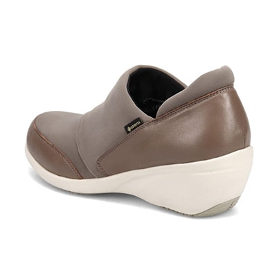 【GORE-TEX】マドラスウォーク madras Walk 「Recovery Shiatsu Insole」搭載で指圧効果により血行をよくする。 シンプルなデザインでさまざまなスタイルに合わせやすい！通勤・きれい目 ゴアテックススリッポンスニーカー MWL1008R OAK 23.0