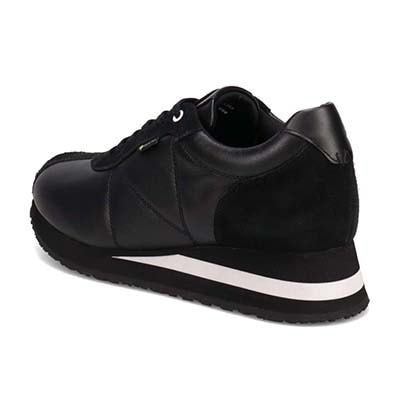 【GORE-TEX】マドラスウォーク madras Walk 「Recovery Shiatsu Insole」搭載で指圧効果により血行をよくする。防水・透湿機能 ナイロンスニーカー　MWL1030AR BLACK 23.0