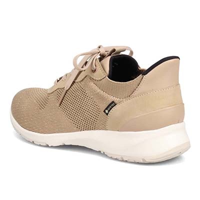 【GORE-TEX】マドラスウォーク madras Walk 「Recovery Shiatsu Insole」搭載で指圧効果により血行をよくする。カジュアルレースアップクイックフィットスニーカー  MWL1035R BEIGE 23.0