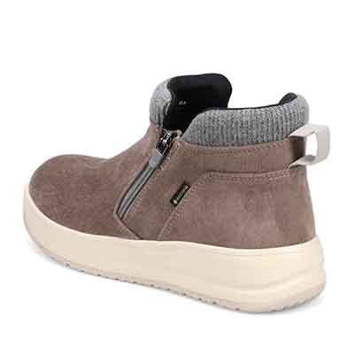 【GORE-TEX】マドラスウォーク madras Walk 「Recovery Shiatsu Insole」搭載　指圧効果により血行をよくする。防滑　外ジッパーリブ付きカジュアルブーツ MWL1046R GRAY-SILKY 23.0