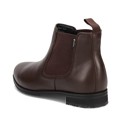 【防滑ソールタイプ】GORE-TEX 晴雨兼用・グリップ性ソール使用  マドラスウォーク madras Walk 上質レザーのサイドゴアブーツ MWL1106H D-BROWN 23.0