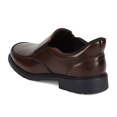 プロ コンフォート PRO-COMFORT Easy Wearing（簡単装着）ユーチップスリッポンビジネスシューズ　PC6011 BROWN 25.0