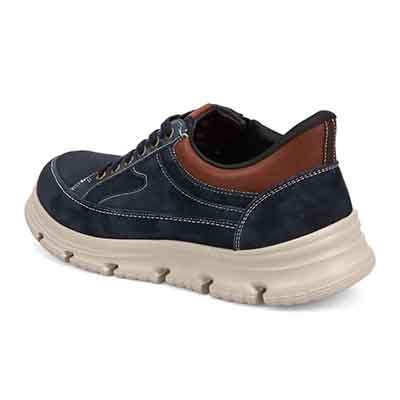 プロ コンフォート PRO-COMFORT メンズ レースアップカジュアルシューズ　PC6014 NAVY-SILK 25