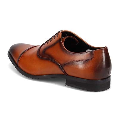 ペリーコレクション PERRY COLLECTION 内羽根ストレートチップビジネスシューズ PR2061 L-BROWN 25.0