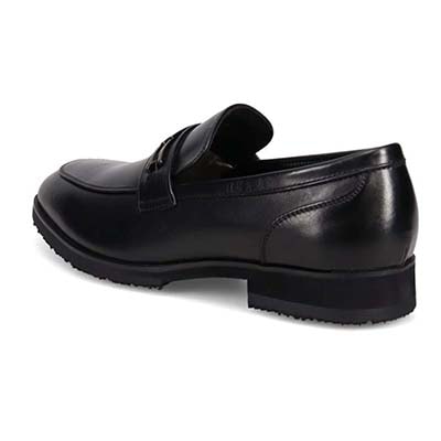 HIROKO KOSHINO HOMME  メンズ エレガント ビット付きローファー　SPHR5007 BLACK 25.0