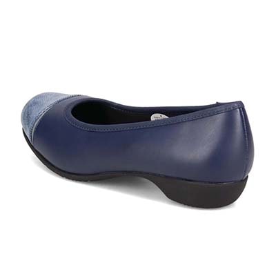ソフトステップ スリッポンカジュアルシューズ  SSP3003 NAVY 23.0