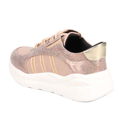 ソフトステップ  レースアップスニーカー  SSP3505 BEIGE 23.0