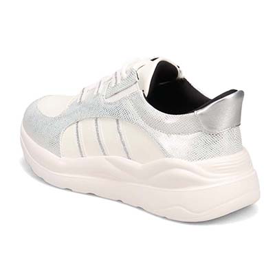 ソフトステップ  レースアップスニーカー  SSP3505 WHITE 23.0