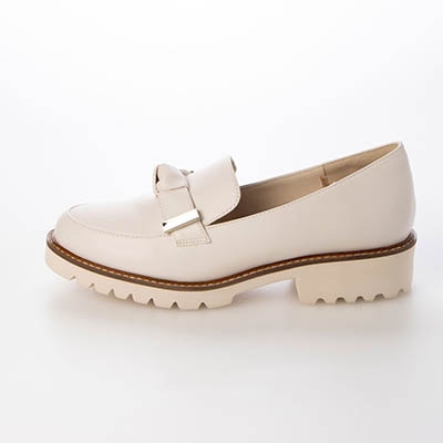 テーン tehen 高みえきれいめローファー　TN1792 IVORY 23.0