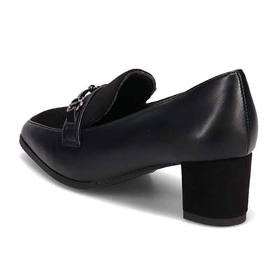 テーン tehen オン＆オフで活躍間違いなしビットローファー TN1798 BLACK-SILKY 23.0