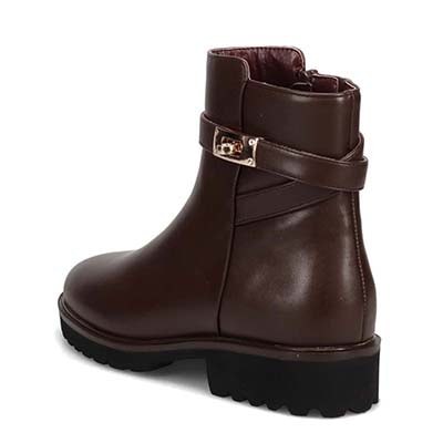 【撥水仕様】テーン tehen スタイリングの完成度を高めてくれるトレンドタンクソールブーツ　TN1799 BLACK 23.0