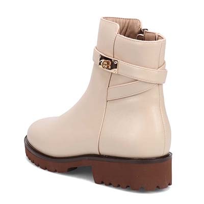 【撥水仕様】テーン tehen スタイリングの完成度を高めてくれるトレンドタンクソールブーツ　TN1799 BLACK 23.0