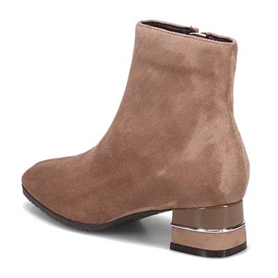 【撥水加工】テーン tehen すっきりキレイめ　ショートブーツ　TN1805 OAK-SILKY 23.0