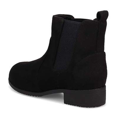 【防水仕様】テーン tehen オールウエザーサイドゴアショートブーツ　TN2301 BLACK-SILKY M