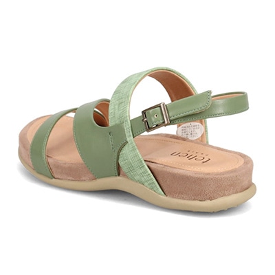 テーン tehen 不動の人気シリーズ♪フラットフットベッドサンダル TN5000 GREEN M　(23.0～23.5)