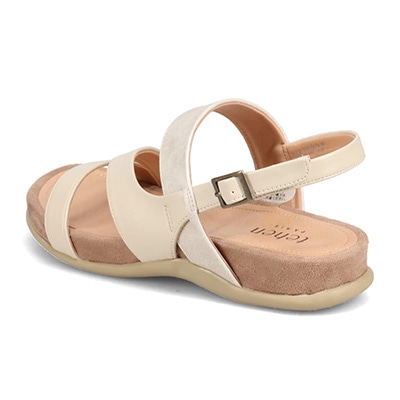 テーン tehen 不動の人気シリーズ♪フラットフットベッドサンダル TN5000 IVORY M　(23.0～23.5)