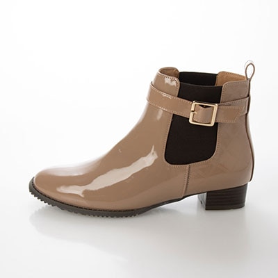 【撥水仕様】テーン tehen 雨の日も安心♪撥水サイドゴアブーツ　TN5002 BEIGE M　(23.0～23.5)