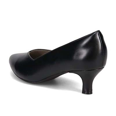テーン tehen どんなシーンにも活躍できる 万能デザイン ベーシックパンプス TN5501 Black2 23.0