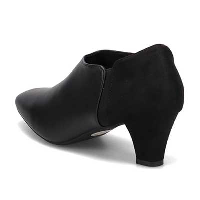 テーン tehen すっきりキレイ目サイドゴアブーティ　TN5508 BLACK 23.0