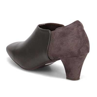 テーン tehen すっきりキレイ目サイドゴアブーティ　TN5508 GRAY 23.0