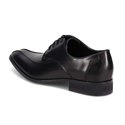 ヴィア カミーノ via cammino 外羽根スワールモカドレスシューズ　VC2504 BLACK 25.0