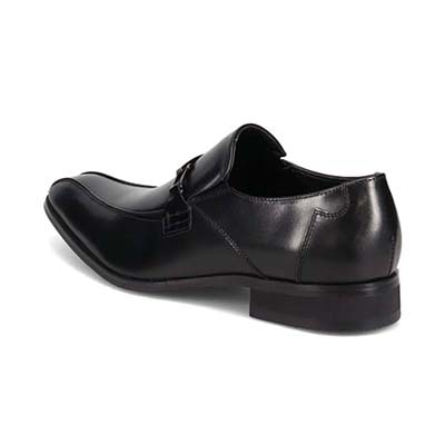 ヴィア カミーノ via cammino　甲ベルトスリッポンドレスシューズ　VC2507 BLACK 25.0