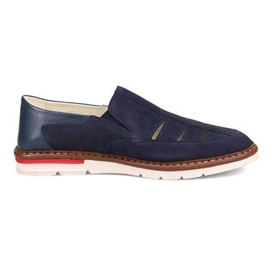 ランバンオンブルー LANVIN en Bleu スリッポンカジュアルシューズ  086534 NAVY 25.0