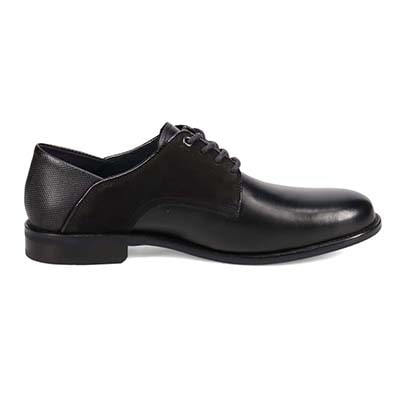 LANVIN en Bleu 異素材コンビネーション・レースアップシューズ
