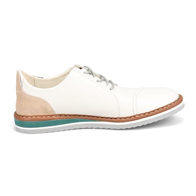 LANVIN en Bleu　レースアップ カジュアルシューズ  86474 WHITE 25.0