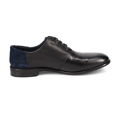 LANVIN en Bleu　アシンメトリーオックスフォード カジュアルシューズ　86482 BLACK 25.0