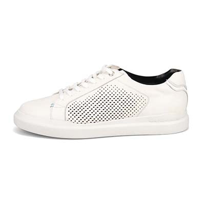 モデロ MODELLO レースアップカジュアルレザースニーカー　DM2751 WHITE-MS 25.0