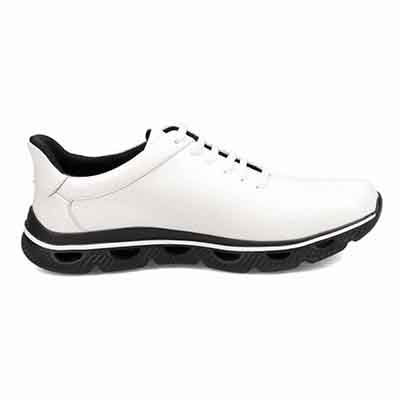 モデロ MODELLO 「Recovery Shiatsu Insole」搭載で指圧効果により血行をよくする。 レザースニーカー　DM3342R WHITE 25.0