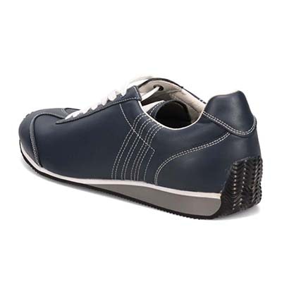 世界初のカバロス加工シリーズモデロ MODELLO レザースニーカー　DM3347 NAVY 25.0