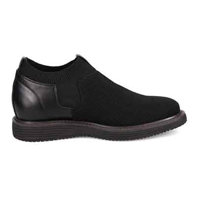 モデロ MODELLO 「Recovery Shiatsu Insole」搭載で指圧効果により血行をよくする。ニットブーティー　DM3416R BLACK 25.0