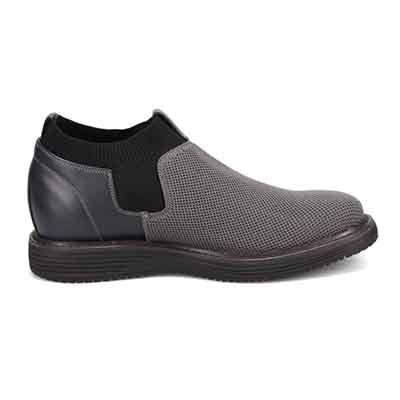 モデロ MODELLO 「Recovery Shiatsu Insole」搭載で指圧効果により血行をよくする。ニットブーティー　DM3416R D-GRAY 25.0
