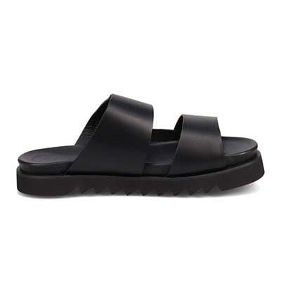 モデロ MODELLO 「リカバリーインソール」搭載で指圧効果により血行を115％促進。Recovery厚底サンダル　DM5320R BLACK M