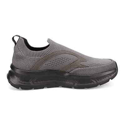 モデロ MODELLO 「Recovery Shiatsu Insole」搭載で指圧効果により血行をよくする。厚底ニット スリッポンスニーカー　DM6531R D-GRAY 25.0