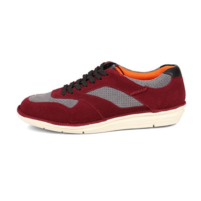 【抗ウイルス・抗菌加工】モデロ MODELLO 独自開発ソールで『圧倒的』 歩きやすさ！マドラス製 新感覚カジュアルスニーカー  DMA302 WINE/GRAY 25.0